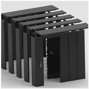 Modüler Çelik Güvenlik Odası / Panik Odası / Silah Odası